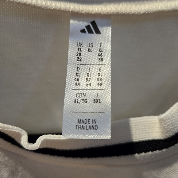 Adidas Women's Cream Tank Top with Black Accents - Picture 8 of 12